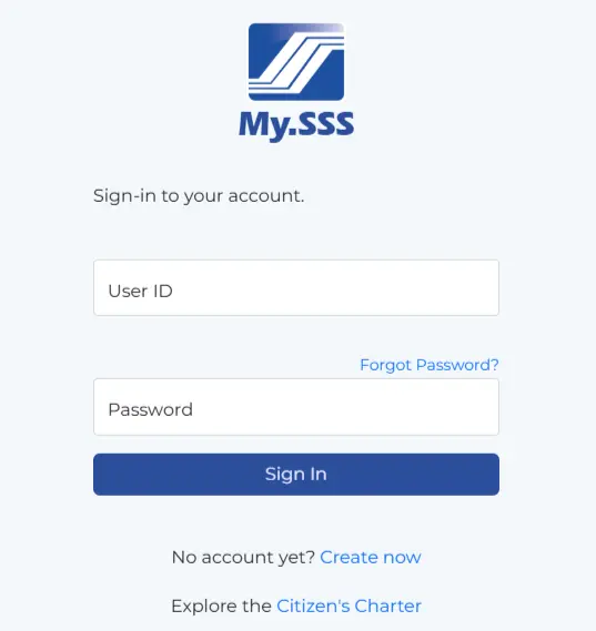 SSS Portal Login